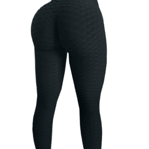 High Waist Yoga Pants Seamless Grid - Picture 2 of 3